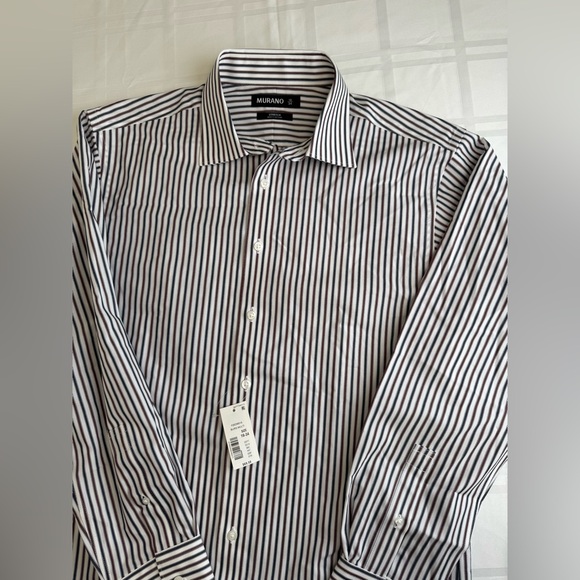 Murano Dress Shirt NWT Size 16/34 - Picture 2 of 2